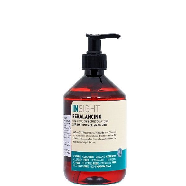 Shampoo against oily scalp "REBALANCING" INSIGHT 400 ml